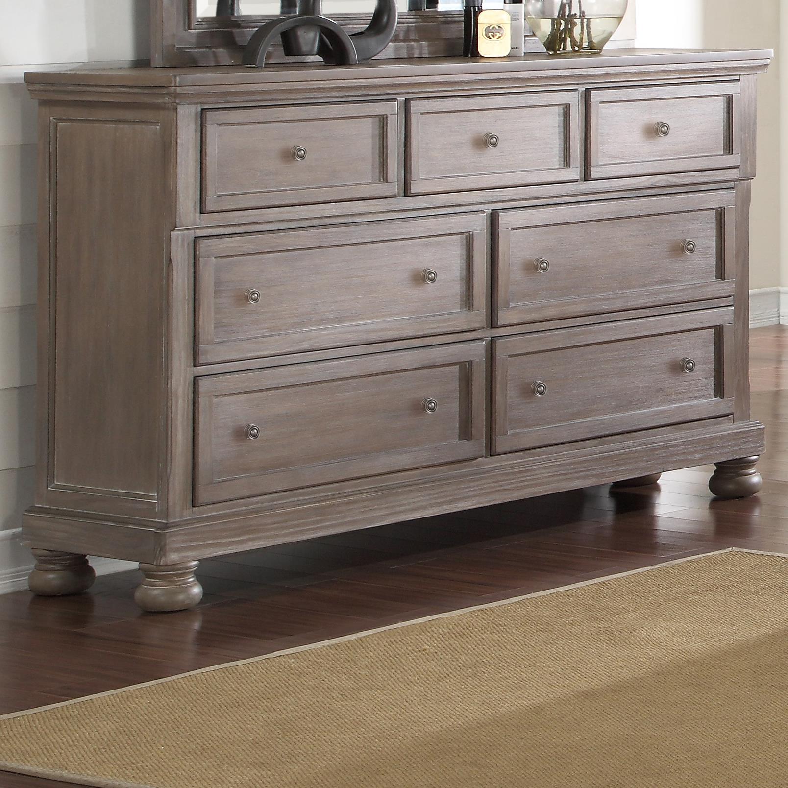 New Classic Allegra 7 Drawer Dresser Darvin Furniture Dressers